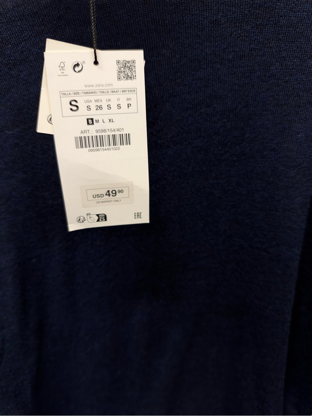 Zara Knit Sweater With Rips - Picture 10 of 16